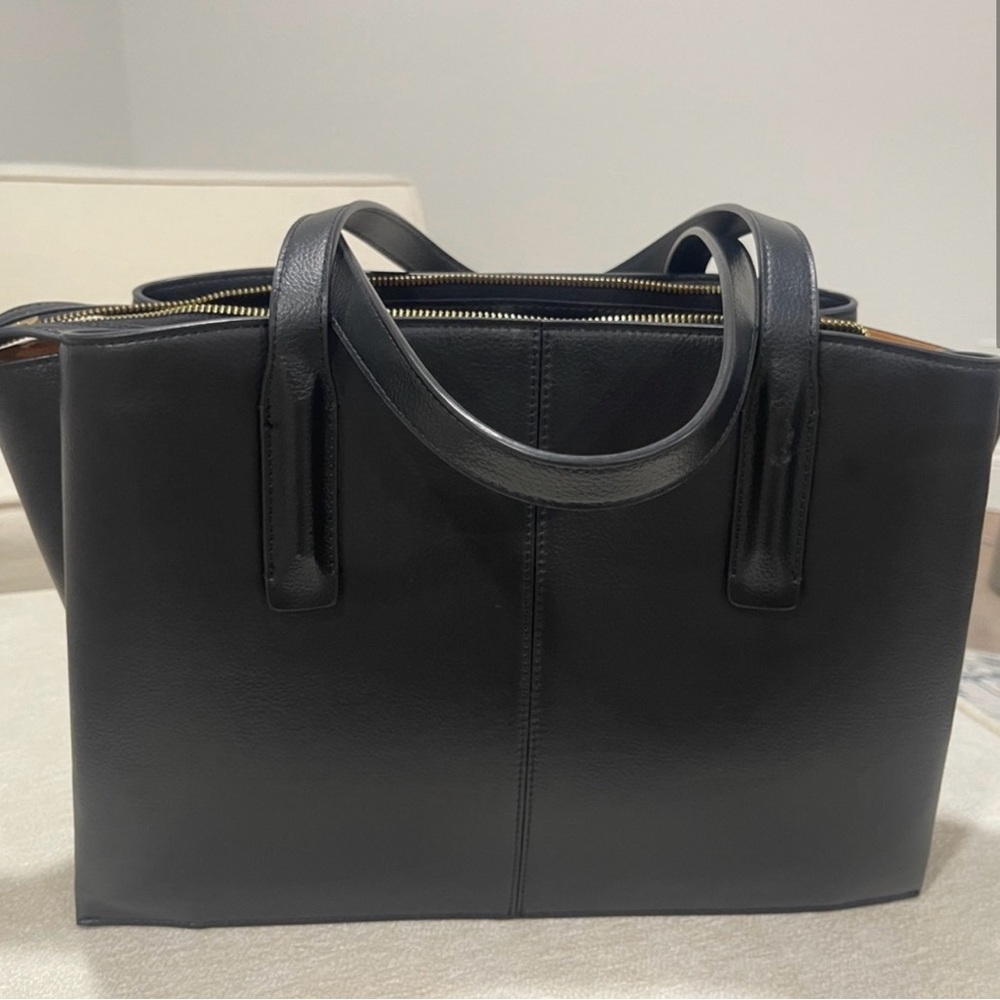 Freja Black Tote Bag